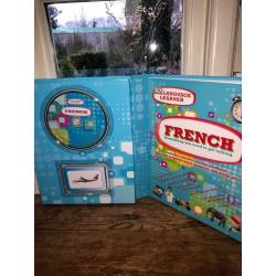 Brand new Dorling Kindersley teach yourself French set. It includes