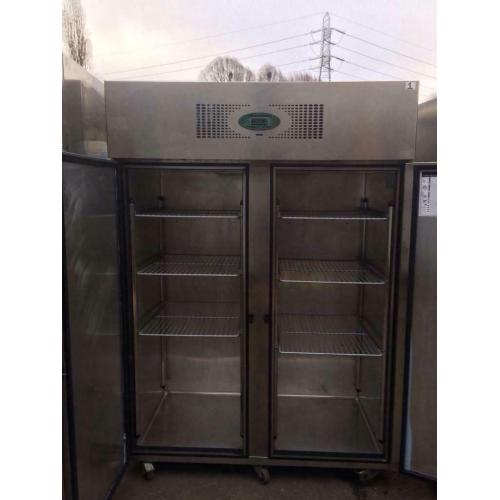 Commercial double door fridge for shop cafe restaurant takeaway pizza cssss