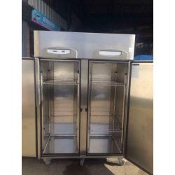 Commercial double door fridge for shop cafe restaurant takeaway pizza cssss