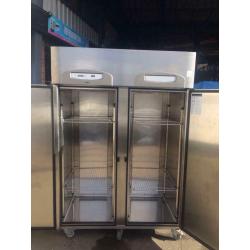 Commercial double door fridge for shop cafe restaurant takeaway pizza cssss