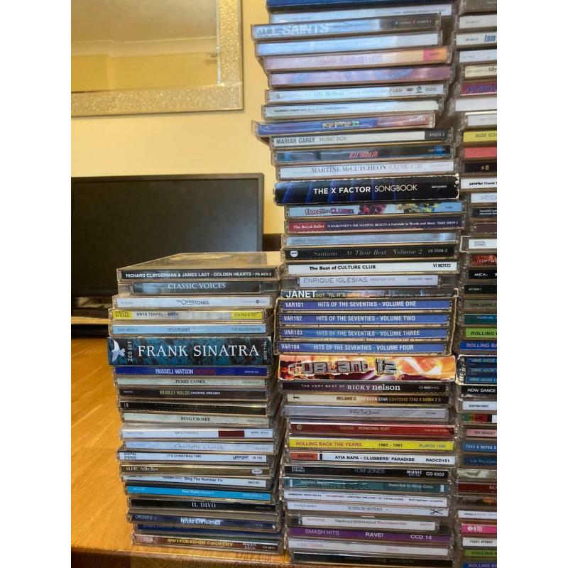 100 mixed cds