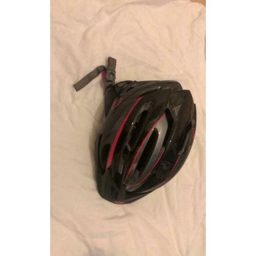 Black and Pink helmet for children