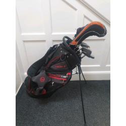 Full set of golf clubs