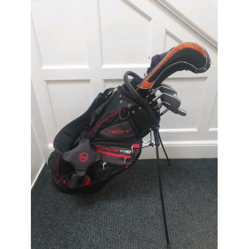 Full set of golf clubs