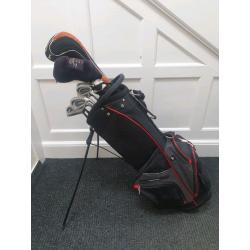 Full set of golf clubs