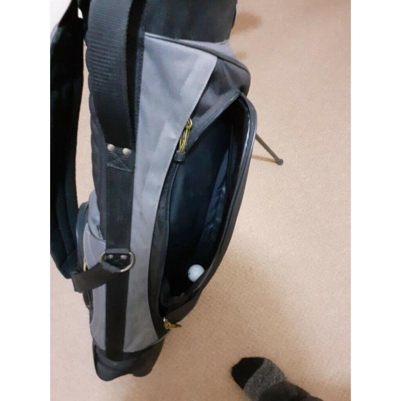 Golf Clubs- full set of Golden Bear clubs with bag