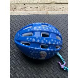 ?10 -- Excellent condition Disney Frozen girls bike helmet (52-56 cm).