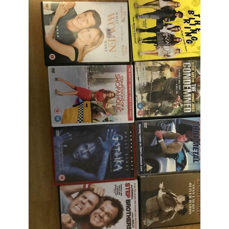 Bundle of 12 DVDs