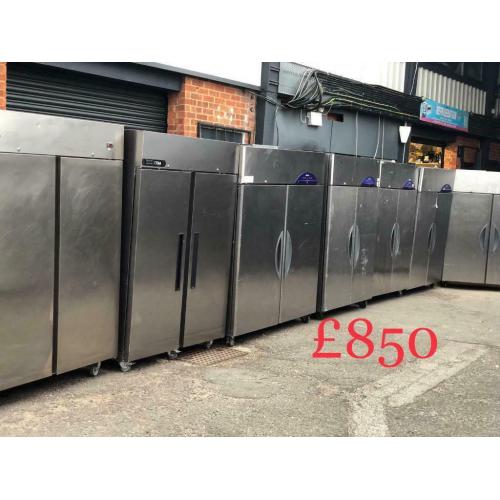 Commercial double door fridge jshsh for shop cafe restaurant takeaway pizza jshshsh