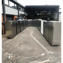 Commercial double door fridge jshsh for shop cafe restaurant takeaway pizza jshshsh