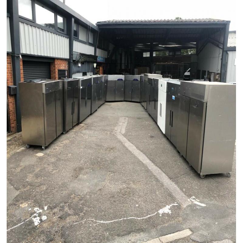 Commercial double door fridge jshsh for shop cafe restaurant takeaway pizza jshshsh