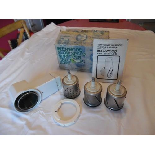 Kenwood Slow speed shredder and slicer A928