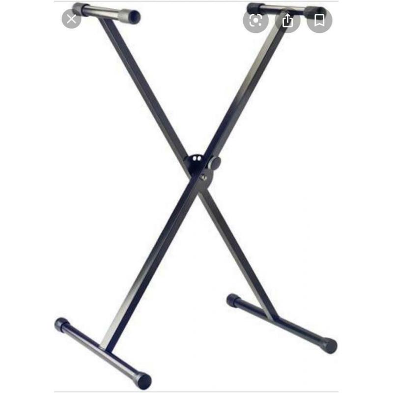 Brand New TOURTECH TTS-KA4 Single Braced Keyboard Stand