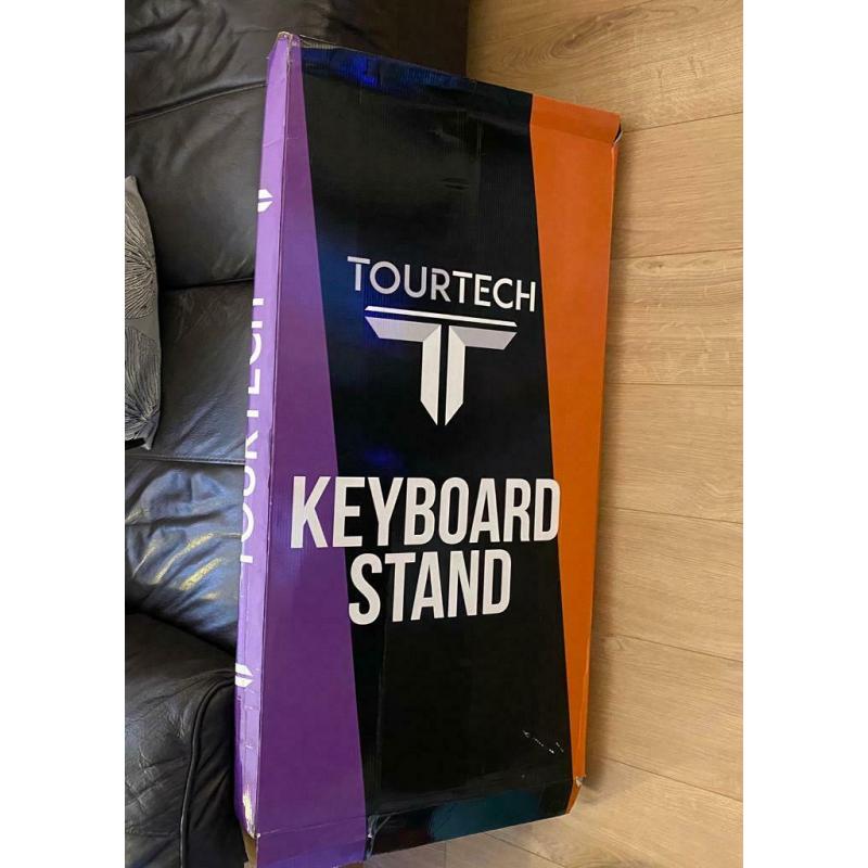 Brand New TOURTECH TTS-KA4 Single Braced Keyboard Stand