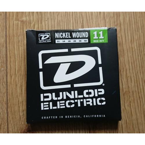 Jim Dunlop USA made guitar strings.11 guage.