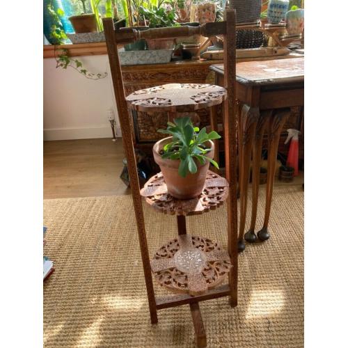 Vintage Indian cake or plant stand