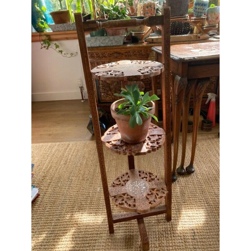 Vintage Indian cake or plant stand
