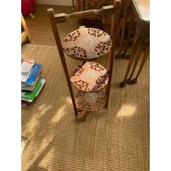 Vintage Indian cake or plant stand