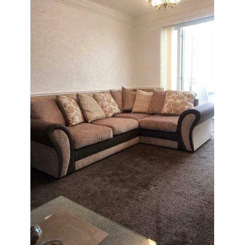 New corner+2seater+3 seater sofa