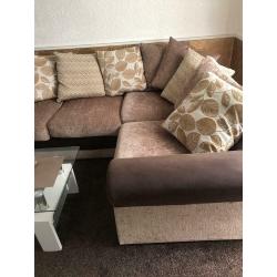 New corner+2seater+3 seater sofa