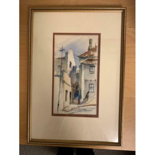 Watercolour by John Cullingworth - Bryant St