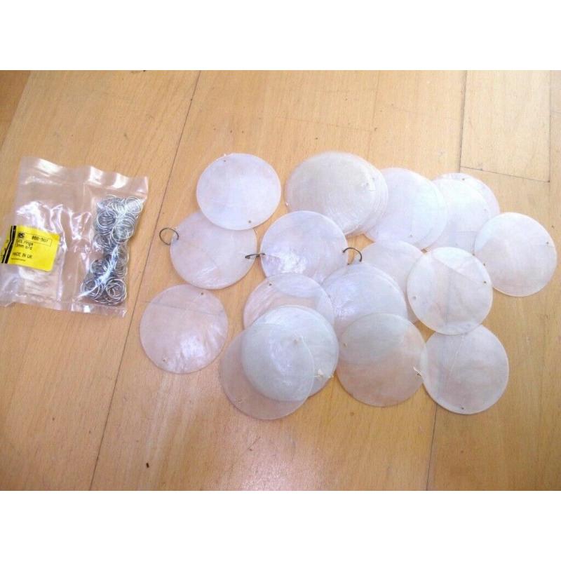 Vintage Verner Panton style shell Ceiling Lamp Chandelier