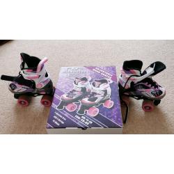 Roller skates for sizes 1-3 adjustable perfect condition