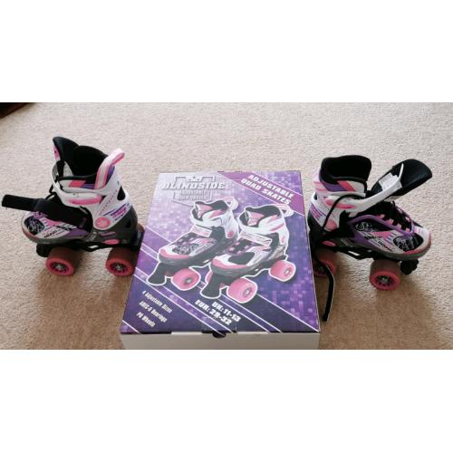 Roller skates for sizes 1-3 adjustable perfect condition