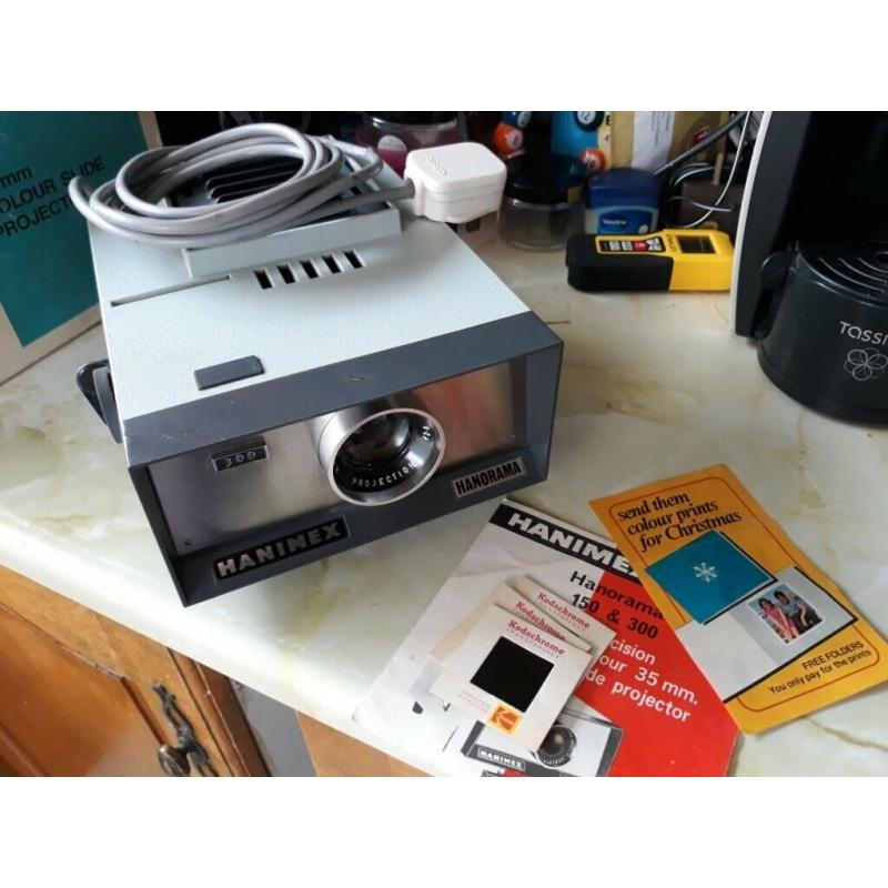 Vintage Hanimex Hanorama 300 35mm Slide Projector