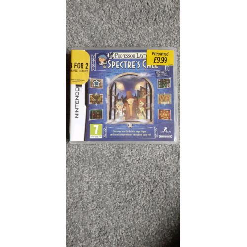 Professor Layton DS Game