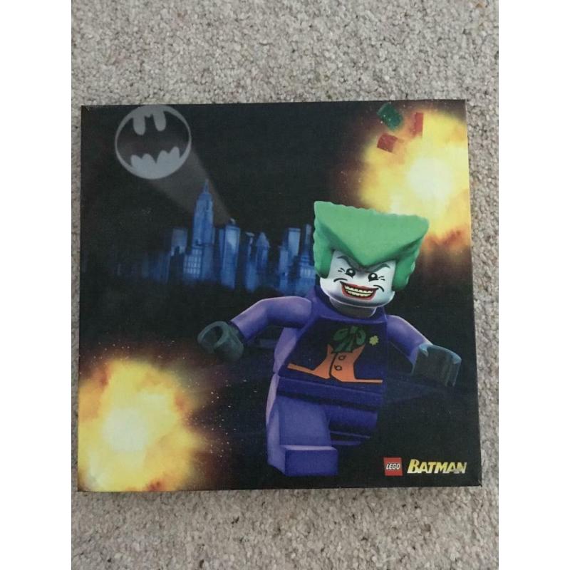 Canvas Pictures Lego Batman (pair)