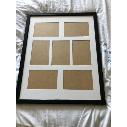 Black photo frame