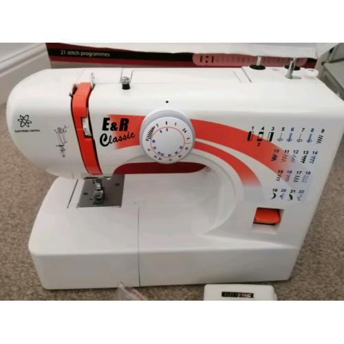 E and r classic sewing machine