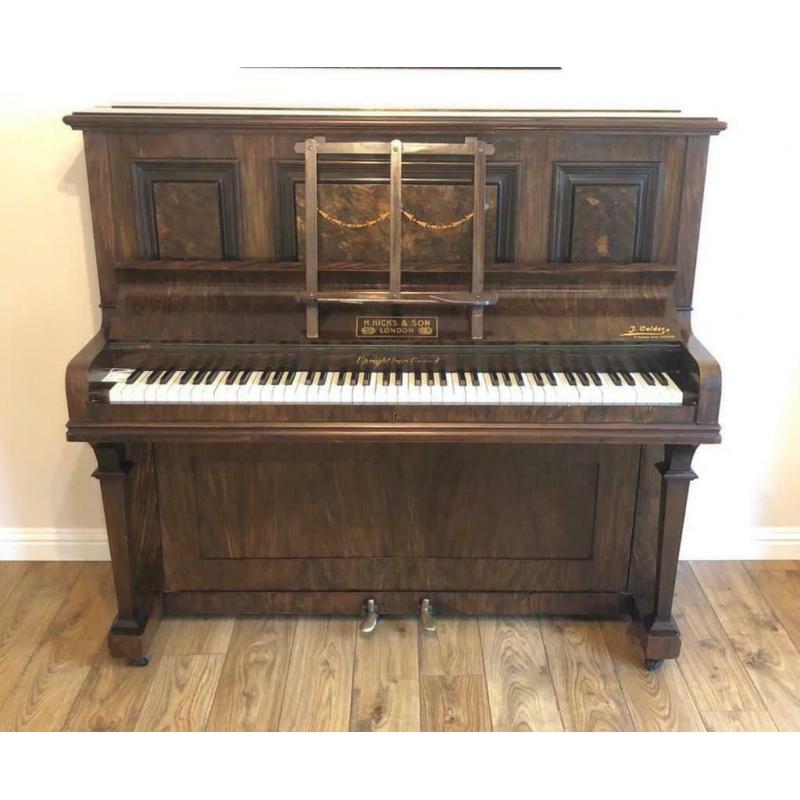 Traditional upright piano
