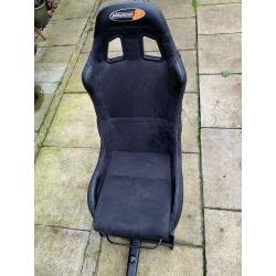PS Racing Seat + Steering Wheel + Pedals