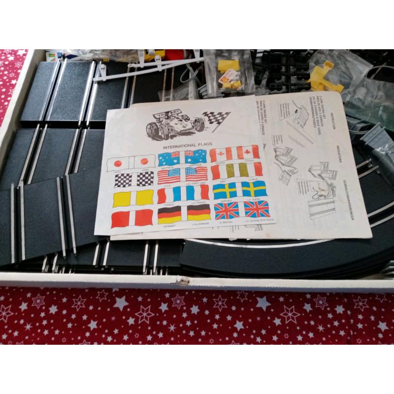 Retro 70's racing track
