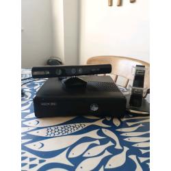 Xbox console, kinect senor and 6 game's
