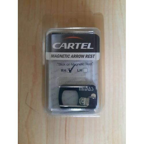 Brand New MIDAS Cartel Magnetic Arrow Rest - Right Hand