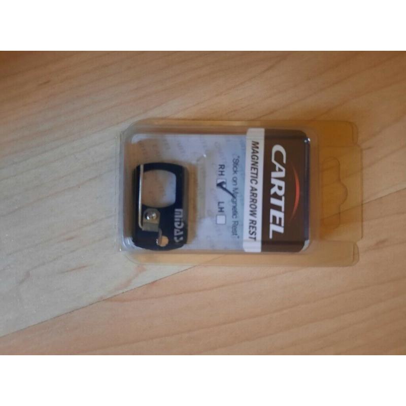 Brand New MIDAS Cartel Magnetic Arrow Rest - Right Hand