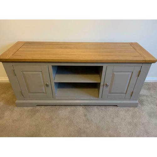 Oak & Grey TV Unit