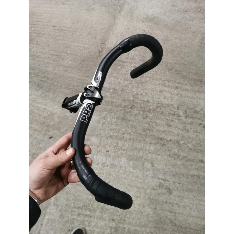 pro track handlebars and stem 42cm 110 stem track