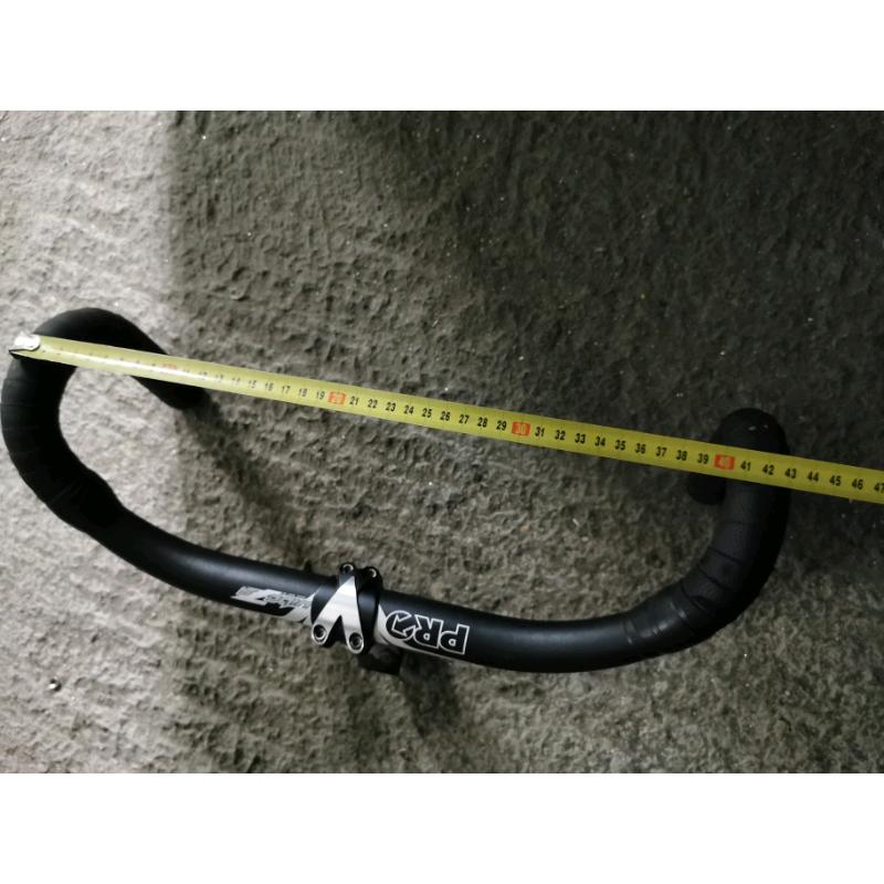 pro track handlebars and stem 42cm 110 stem track