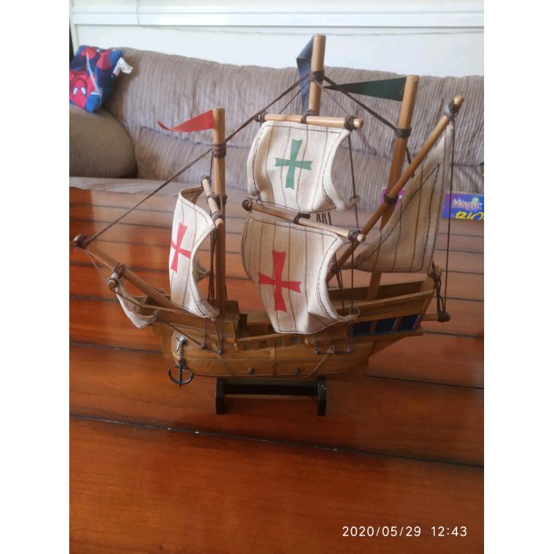 Wooden boat/ ship