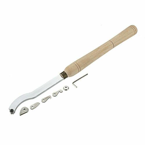 Multifunction Wood Lathe Hollowing Tool System with 6 pcs hhs blades