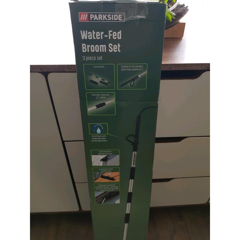 Water Fed Broom Set
