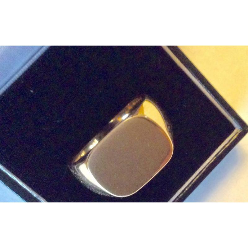 Gents Gold Signet Ring