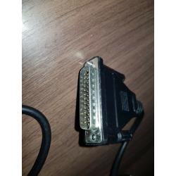25 pin Male serial to RJ 45 / 1 meter cable