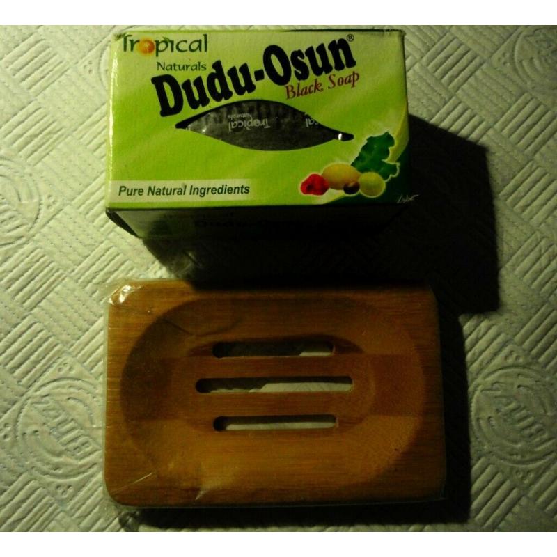 Dudu Osun Soap Black African Tropical Naturals Best for Eczema Psoriasis Acne
