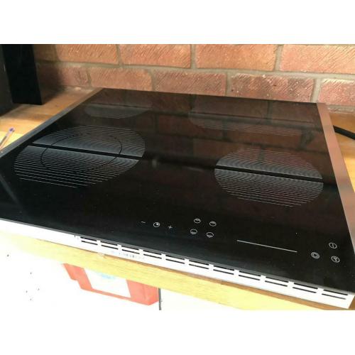 Black 4 Burner Electric Ceramic Hob - Ex Display (Cooke & Lewis)