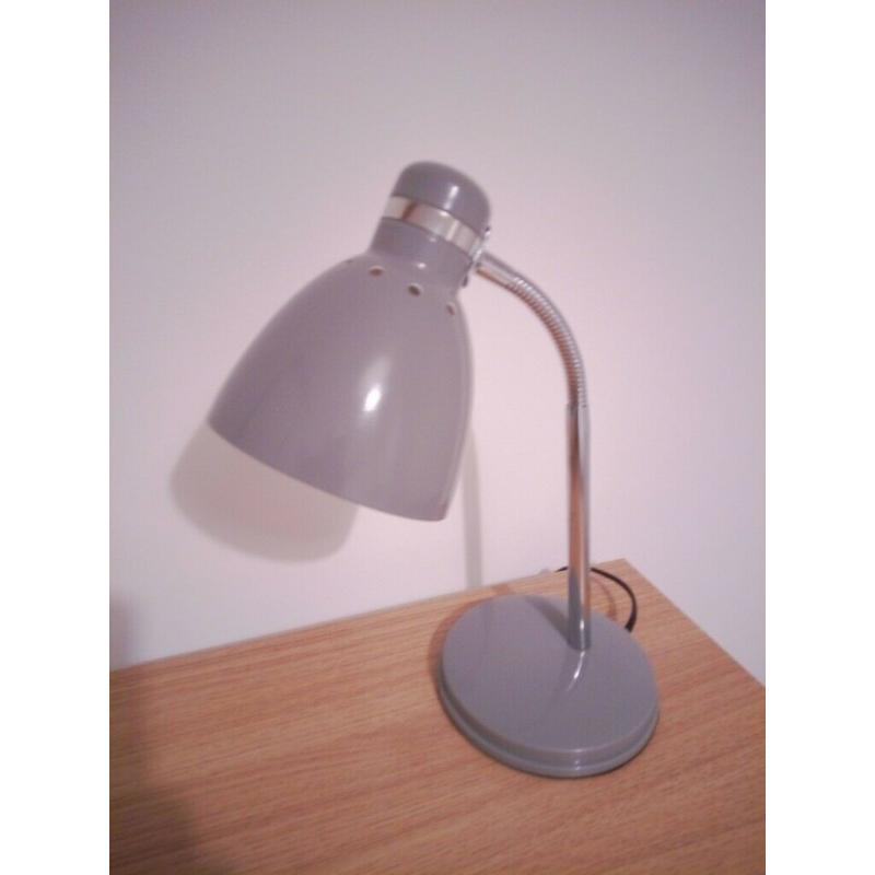 New Grey Office/Table Lamp